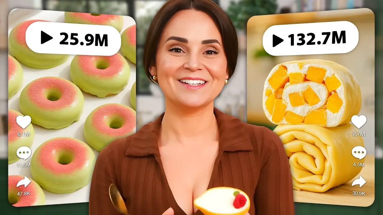 I Tried The MOST VIEWED TikTok DESSERT Recipes!